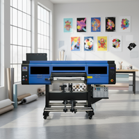 Impresora UV DTF de 60 cm con Envolturas y Porta Rollos de 60 cm, Multifuncional
