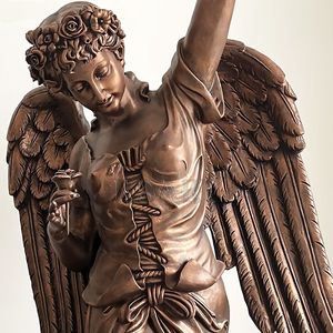 Sculpture mythologique grecque antique Déesse des saisons Décoration intérieure Extérieur Plaza Angel Statue Park Character Art - Product Image 5