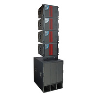 Système de haut-parleurs coaxiaux actifs EX-ONE de 10 pouces, étanche pour une utilisation en extérieur, adapté aux spectacles sur scène