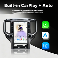 Autoradio Android ACARDASH 12,1 pouces avec écran tactile pour Dodge Ram 2018-2020, CarPlay sans fil, multimédia, Qualcomm 8 cœurs