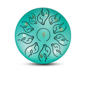 Эфирный барабан, Барабан забвения, Барабан с язычковыми струнами, Барабан без забот, Ударный инструмент, Цветной полый барабанный диск - Product Image 2