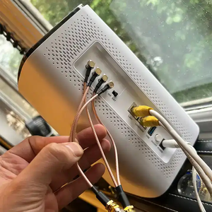 Débloqué ZYXEL NR5103E 5G WIFI 6 + Mesh Router <span class=keywords><strong>4</strong></span>.7Gbps NSA/SA <span class=keywords><strong>4</strong></span>*<span class=keywords><strong>4</strong></span> MI MO Home 5G 4G LTE CAT19 1.6Gbps SIM Modem CPE Router - Product Image 5