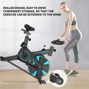 Vélo de spinning pour la maison, équipement de fitness silencieux, vélo d'exercice d'intérieur, simulateur de cyclisme, équipement sportif - Product Image 4