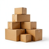 Cajas de Cartón Corrugado Ecológicas de Alta Gama para Envíos y Mudanzas de Carga Pesada con Opciones de Impresión Personalizada