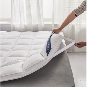 <span class=keywords><strong>Surmatelas</strong></span> matelassé en polyester/coton imperméable et rafraîchissant, surdimensionné, pour lit Queen ou Twin, pour hôtel ou usage domestique - Product Image 5