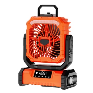 Ventilateur pulvérisateur rechargeable avec batterie de grande capacité 20000 mAh et réservoir de 350 ml avec lumière - Product Image 2