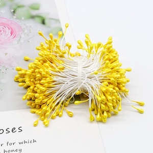 แกนดอกไม้จำลองทำจากยิปซัม 3 มม. สำหรับงาน DIY ทำมือ สไตล์หวานสดใส วัสดุปลอดภัย ไม่เหี่ยวเฉา - Product Image 4