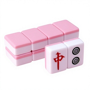 Fichas de Mahjong Mini Personalizadas, Populares en Línea, Portátiles para Viajes, Dormitorios, Uso en el Hogar, Dormitorio, Juego al Aire Libre, Embalaje en Bolsa Suave - Product Image 6