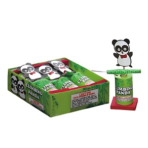 K1149 Christmas Novelty Toys Climbing Panda Fireworks Crackers