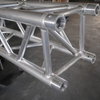 Structure d'éclairage LED portable en aluminium, installation rapide pour scènes de concert, expositions, événements DJ