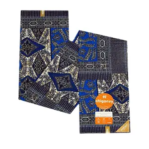 Cera africana all'ingrosso personalizzata tessuto di cotone holland ankara stampato tessuto olandese loindcloth145gsm