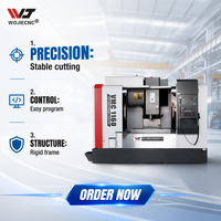 Machine de fraisage verticale CNC VMC1160 pour la découpe de pièces mécaniques de précision avec armoire de commande numérique indépendante