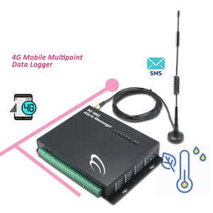 Detector de Sensor de fugas de tubería multicanal, dispositivo de sistema de alarma de detección de fugas de agua y líquido, alarma SMS de temperatura y humedad 4G - Product Image 1