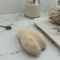 Éponge de Bain Exfoliante en Konjac Multicolore en Forme de Coccinelle, Emballage Personnalisé, Style Tendance pour Adultes et Enfants, Soin Corporel