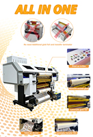 HYCAN Nueva Impresora Digital UV de Rollo a Rollo Totalmente Automática para Etiquetas de 24 Pulgadas con Estampado de Oro y Plata
