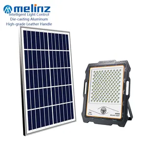 MELINZ-luces de movimiento Solar para exteriores, 100W, 200W, 300W, 400W, 600W, impermeable, LED, luz de inundación Solar