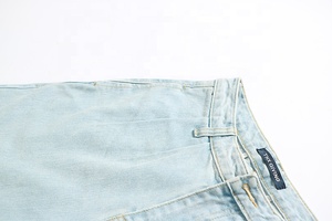 <span class=keywords><strong>Jean</strong></span> <span class=keywords><strong>taille</strong></span> <span class=keywords><strong>haute</strong></span> en denim pour femmes, style baggy, vintage, <span class=keywords><strong>bleu</strong></span> clair, collection - Product Image 3
