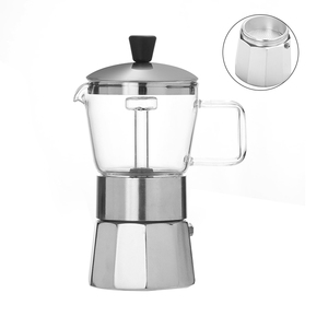 Nuevo diseño de OEM personalizado de aluminio clásico barato cafetera espresso <span class=keywords><strong>Moka</strong></span> <span class=keywords><strong>olla</strong></span> uso doméstico <span class=keywords><strong>olla</strong></span> <span class=keywords><strong>Moka</strong></span> - Product Image 5