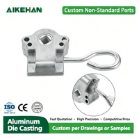 Pièces de quincaillerie OEM pour pergola, fixation à cliquet pour auvent en aluminium moulé sur mesure