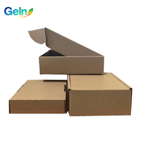 Boîtes d'expédition personnalisées, boîte à courrier avec logo, emballage pour cadeaux, cartons, vêtements, boîte en carton kraft durable