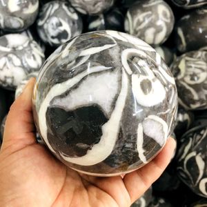 Sfera di cristallo di diaspro conchiglia lucidata a mille <span class=keywords><strong>occhi</strong></span> naturali affascinanti <span class=keywords><strong>per</strong></span> la decorazione - Product Image 3