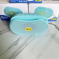 Haut-parleur Bluetooth portable W15 sans fil 5.0 pour la maison, le bureau, la radio, l'audio extérieur, mini subwoofer compact 5W avec logo personnalisé