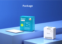 SONOFF MINI-D, WiFi, saklar cerdas kontak kering CIP AC/DC Input cerdas dengan Alexa Google Home