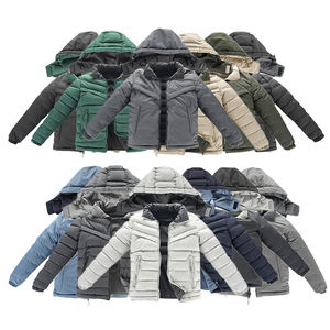 Chaqueta de Invierno para Niños con Capucha a la Moda, con Cierre Impermeable y Resistente al Viento, Venta al Por Mayor 20312 - Product Image 2