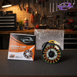 Bobina de Estator para Generador de Motocicleta <span class=keywords><strong>Lead</strong></span> <span class=keywords><strong>110</strong></span> 12V DC, Cable de Cobre Rojo Recubierto de Esmalte, 6 Meses de Garantía, Reemplazo Directo - Product Image 5