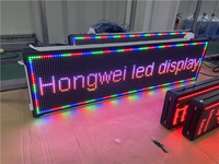 Pantalla LED para Exteriores RGB con Mensajes Desplazables, Letrero LED Programable
