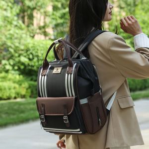 2026 Trendy Mommy Diaper Bags Lightweight Outdoor Travel Storage <b>Backpack</b> - Product Image 6