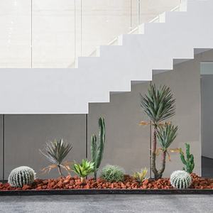 Columna de Cactus Artificial para Decoración de Interiores, Paisaje Tropical de Arena, para Centros Comerciales y Jardines Botánicos - Product Image 2