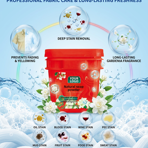 Detersivo in Polvere Naturale Economico per Bucato, Grande Volume, Acquisto all'Ingrosso, Polvere Detergente Economica per Mercati in Via di Sviluppo - Product Image 5