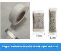 Machine de remplissage et d'emballage automatique de sachets de snus CBD de 0,3 g et 0,5 g avec emballage en film motorisé pour matériaux plastiques/papiers