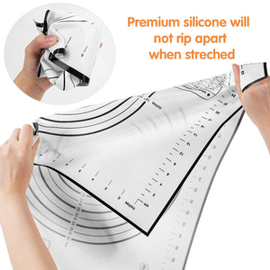 แผ่นรองอบซิลิโคนกันลื่นขนาดใหญ่พิเศษ 40x60 ซม. ขายดี ตรวจสอบราคาได้ เป็นมิตรกับสิ่งแวดล้อม สีตามสั่ง ผลิตในจีน - Product Image 3