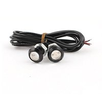 Luz led para coche COB águila luz antiniebla 3W 1,5 W 12V rojo blanco ámbar azul hielo verde luces LED Auto águila DRL luz antiniebla