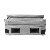 Sac de transport portable de haute qualité, résistant aux chocs et imperméable, avec fermeture à glissière et 4 à 6 compartiments pour le rangement et les voyages de la PS5 Slim