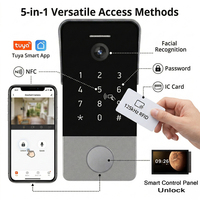 Sonnette vidéo intelligente Hiwink IP65 étanche 1080P tout métal Tuya PoE avec clavier à code 5-en-1 et détection de mouvement