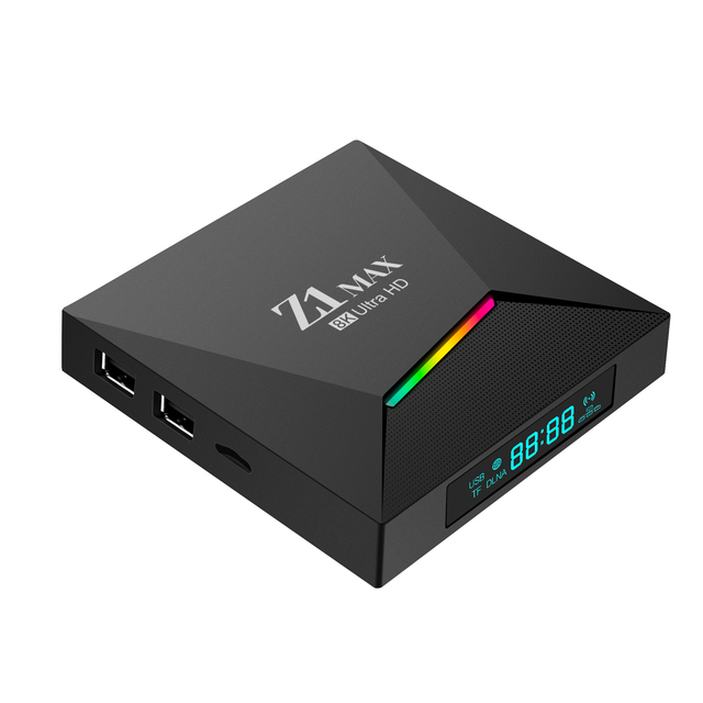 Wholesales 2026 New 8K Streaming IPTV Box Allwinner H313 H618 2GB 16GB Android TV Set Top Box Octa Core Support OEM ODM Z1MAX