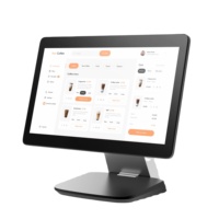 Terminal pos de pantalla táctil capacitiva de 15,6 pulgadas con sistema Android sistema POS máquina sistema Caja registradora para negocios