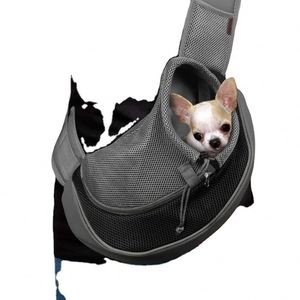 Fábrica BSCI 2023, Transportín de Alta Calidad para Mascotas, Perros y Gatos, Portátil, Transpirable, de Malla, Seguro para Viajes - Product Image 1