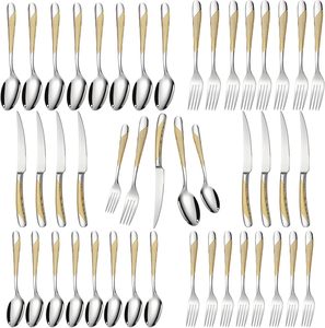 Elegantes Juegos de Cubiertos de Alta Calidad, Cuchillo, Tenedor y Cuchara - Product Image 1