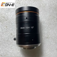 Objectif de vision industrielle à focale fixe et ouverture manuelle haute résolution série KF-P FA C-Mount pour caméra industrielle AOI