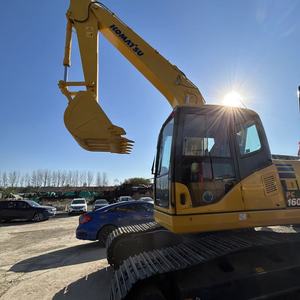 Escavatore Cingolato <span class=keywords><strong>Komatsu</strong></span> PC160 con Benna da 0,60 m³ e Peso di 16.000 kg, Grande Escavatore per Movimento Terra - Product Image 4
