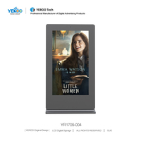 Pantalla Publicitaria para Exteriores de 2000 Nits, 55, 65 y 75 Pulgadas, Resistente al Agua y Legible bajo el Sol, para Escenarios de Publicidad Urbana