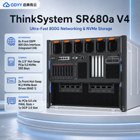 Serveur GPU ThinkSystem SR680a V4 8U, double processeur Intel Xeon 6, HGX B300 NVL8 8-GPU, serveur d'apprentissage IA d'entreprise GenAI