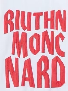 เสื้อยืดโอเวอร์ไซส์ลายกราฟิก RIUTHN MONC <span class=keywords><strong>NARD</strong></span> พิมพ์ลายตัวอักษรหลากสี สไตล์ลำลอง ยูนิเซ็กส์ คอกลม แขนสั้น ฮิปฮอป สตรีทแวร์ - Product Image 5
