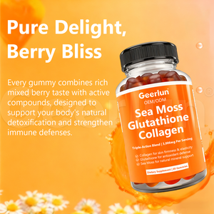 OEM Private Label <strong>Sea</strong> <strong>Moss</strong> Supplement Gummy Immune Boost Natural Detox Glutathione Collagen Gummies - Product Image 3