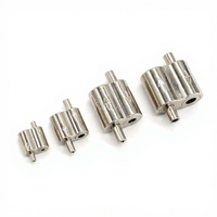 Pince à câble en aluminium à double boucle, prix d'usine, pour système de suspension d'éclairage, câble en acier