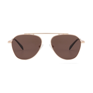 Gafas de Sol de Piloto con Marco Ovalado de Metal, Lentes Verdes, Protección UV400, Unisex, para Uso en Exteriores - Product Image 6
